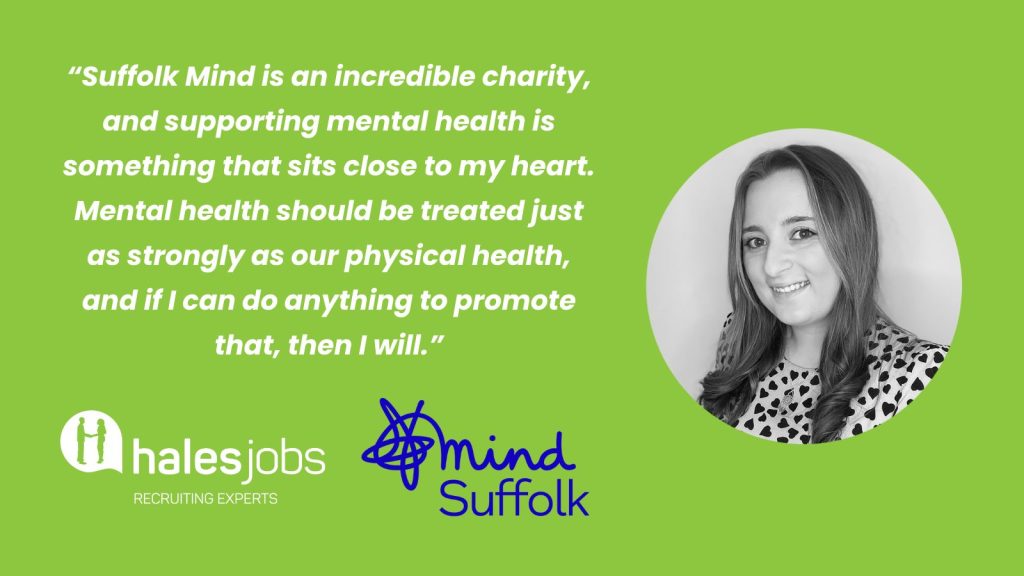 Keeley bird's quote about raising money for suffolk mind